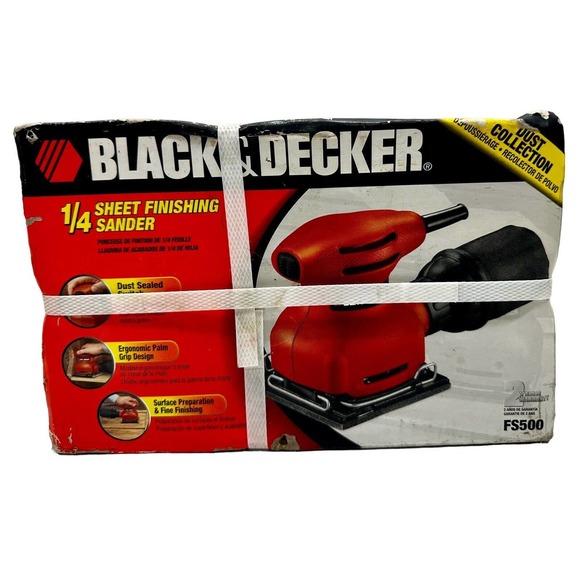 Black & Decker ¼ Sheet Finishing Sander FS500 - Picture 1 of 7